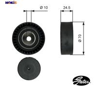 GATES T38071 Deflection / Guide Pulley, v-ribbed belt