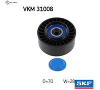 SKF Idler Pulley for Audi A4 TDi 120 CAGC 2.0 Litre May 2008 to June 2011