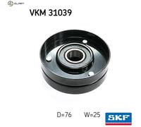 SKF VKM 31039 Deflection / Guide Pulley, v-ribbed belt