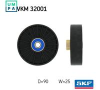 SKF VKM 32001 Deflection / guide pulley, V-ribbed belt