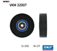 DEFLECTIONGUIDE PULLEY VRIBBED BELT VKM 32007 FOR ALFA ROMEO LANCIA DELTA/Mk