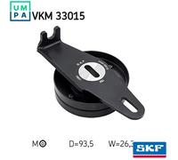 SKF VKM 33015 Deflection / Guide Pulley, v-ribbed belt