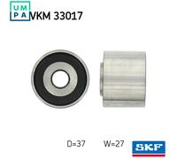 SKF VKM 33017 Deflection / guide pulley, V-ribbed belt