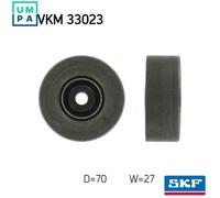 V-belt pulley VKM 33023 SKF for CITROËN PEUGEOT