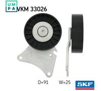 SKF VKM 33026 Deflection / guide pulley, V-ribbed belt