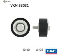 SKF VKM 33031 Deflection / guide pulley, V-ribbed belt