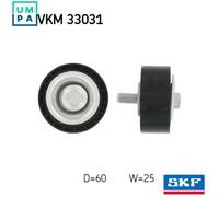 SKF VKM 33031 Deflection / guide pulley, V-ribbed belt