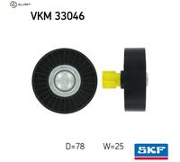 SKF VKM 33046 Deflection / guide pulley, V-ribbed belt
