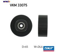 DEFLECTIONGUIDE PULLEY VRIBBED BELT VKM 33075 FOR RENAULT CLIO/MIO/II/Mk FIAT