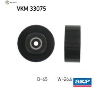 SKF VKM 33075 Deflection / Guide Pulley, v-ribbed belt