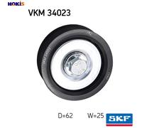 DEFLECTIONGUIDE PULLEY VRIBBED BELT VKM 34023 FOR SAAB 9-5 9-3/?????/Cabriolet
