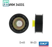 Aux Belt Idler Pulley VKM34031 SKF Guide Deflection 1117009 1128896 1773011 New