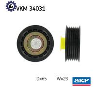 Aux Belt Idler Pulley VKM34031 SKF Guide Deflection 1117009 1128896 1773011 New