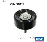 SKF VKM 34051 Deflection / Guide Pulley, v-ribbed belt
