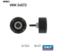SKF Idler Pulley for Ford Transit TDdi FXFA 2.4 Litre April 2004 to August 2006