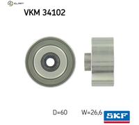 SKF VKM 34102 Deflection / Guide Pulley, v-ribbed belt