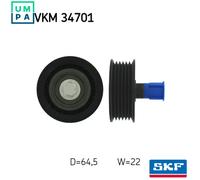 SKF VKM 34701 Deflection / guide pulley, V-ribbed belt
