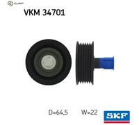 SKF VKM 34701 Deflection / guide pulley, V-ribbed belt