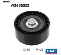 DEFLECTIONGUIDE PULLEY VRIBBED BELT VKM 35022 FOR VAUXHALL CORSA/Mk/III ASTRA