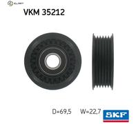 SKF VKM 35212 Deflection / guide pulley, V-ribbed belt