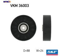 DEFLECTIONGUIDE PULLEY VRIBBED BELT VKM 36003 FOR RENAULT LAGUNA/Nevada VOLVO
