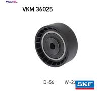 SKF VKM 36025 Deflection / guide pulley, V-ribbed belt