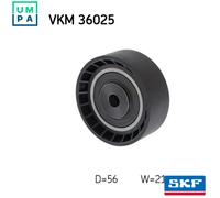 SKF VKM 36025 Deflection / guide pulley, V-ribbed belt