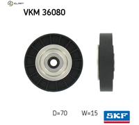 SKF VKM 36080 Deflection / guide pulley, V-ribbed belt