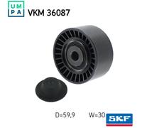 SKF VKM 36087 Deflection / guide pulley, V-ribbed belt