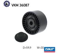 SKF VKM 36087 Deflection / guide pulley, V-ribbed belt
