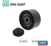 SKF VKM 36087 Deflection / guide pulley, V-ribbed belt