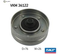 SKF VKM 36122 Deflection / Guide Pulley, v-ribbed belt