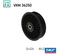 DEFLECTIONGUIDE PULLEY VRIBBED BELT VKM 36250 FOR VOLVO B5254S/5244S 2.4L 5cyl
