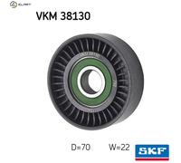 SKF VKM 38130 Deflection / guide pulley, V-ribbed belt