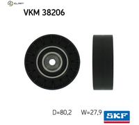 SKF VKM 38206 Deflection / Guide Pulley, v-ribbed belt