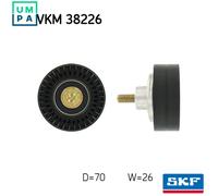 SKF VKM 38226 Deflection / guide pulley, V-ribbed belt