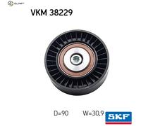 SKF VKM 38229 Deflection / Guide Pulley, v-ribbed belt