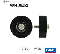 SKF VKM 38251 Deflection / Guide Pulley, v-ribbed belt
