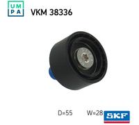 SKF VKM 38336 Deflection / guide pulley, V-ribbed belt