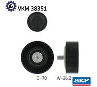 SKF VKM 38351 Deflection / guide pulley, V-ribbed belt