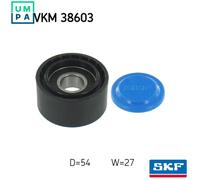 DEFLECTIONGUIDE PULLEY VRIBBED BELT VKM 38603 FOR CHRYSLER EDJ 2.1L 4cyl