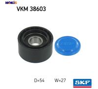 DEFLECTIONGUIDE PULLEY VRIBBED BELT VKM 38603 FOR CHRYSLER EDJ 2.1L 4cyl