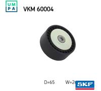 SKF VKM 60004 Deflection / Guide Pulley, v-ribbed belt