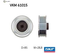 V-belt pulley VKM 61015 SKF for TOYOTA COROLLA Saloon MR2 III COROLLA AVENSIS