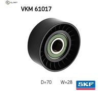 DEFLECTIONGUIDE PULLEY VRIBBED BELT VKM 61017 FOR TOYOTA COROLLA/iM/QUEST RAV