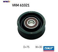DEFLECTIONGUIDE PULLEY VRIBBED BELT VKM 61021 FOR TOYOTA COROLLA/iM/QUEST RAV