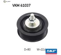 SKF VKM 61037 Deflection / Guide Pulley, v-ribbed belt