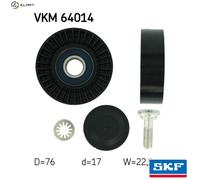 SKF VKM 64014 Deflection / Guide Pulley, v-ribbed belt