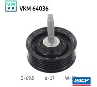 DEFLECTIONGUIDE PULLEY VRIBBED BELT VKM 64036 FOR MAZDA ATENZA/Station/Wagon 6