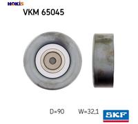 DEFLECTIONGUIDE PULLEY VRIBBED BELT VKM 65045 FOR MITSUBISHI PAJERO/IV/SHOGUN
